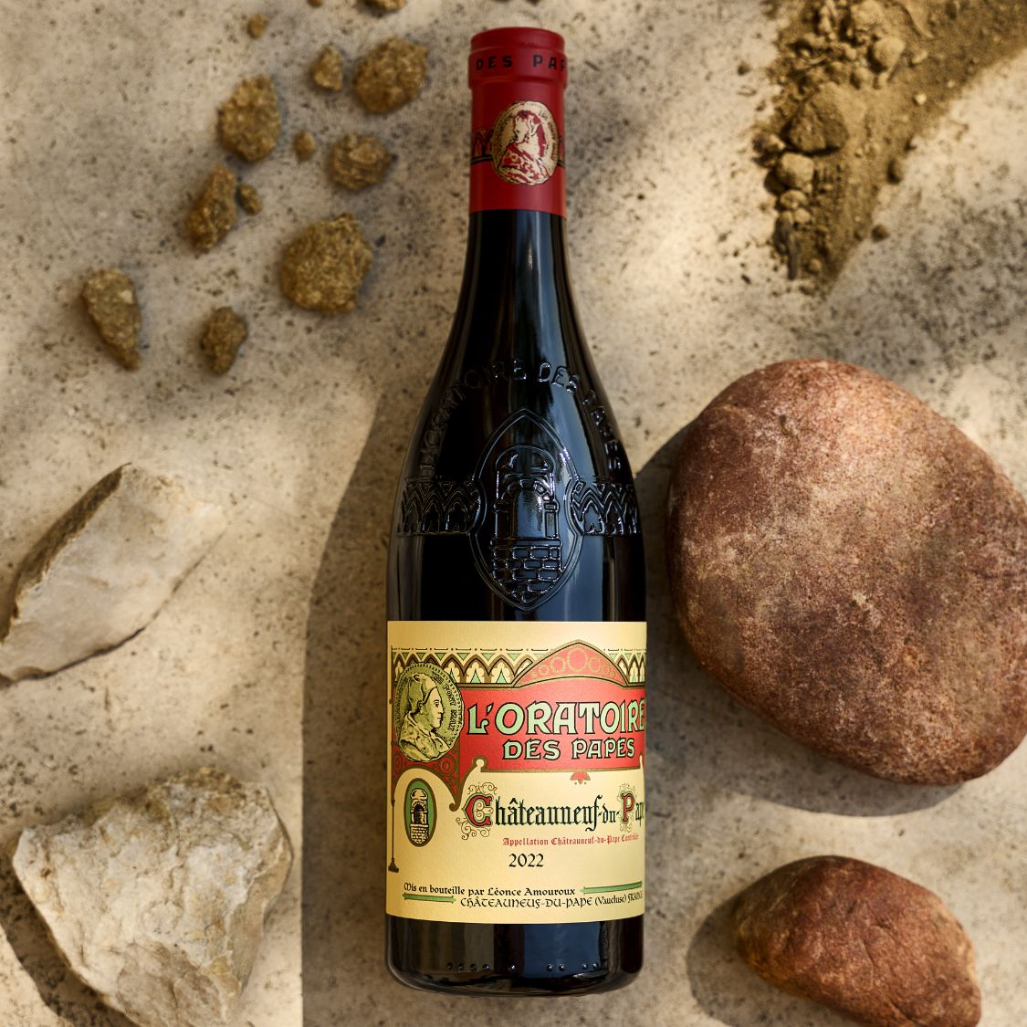 Châteauneuf-du-Pape - terroir  - Clos de l'Oratoire des Papes